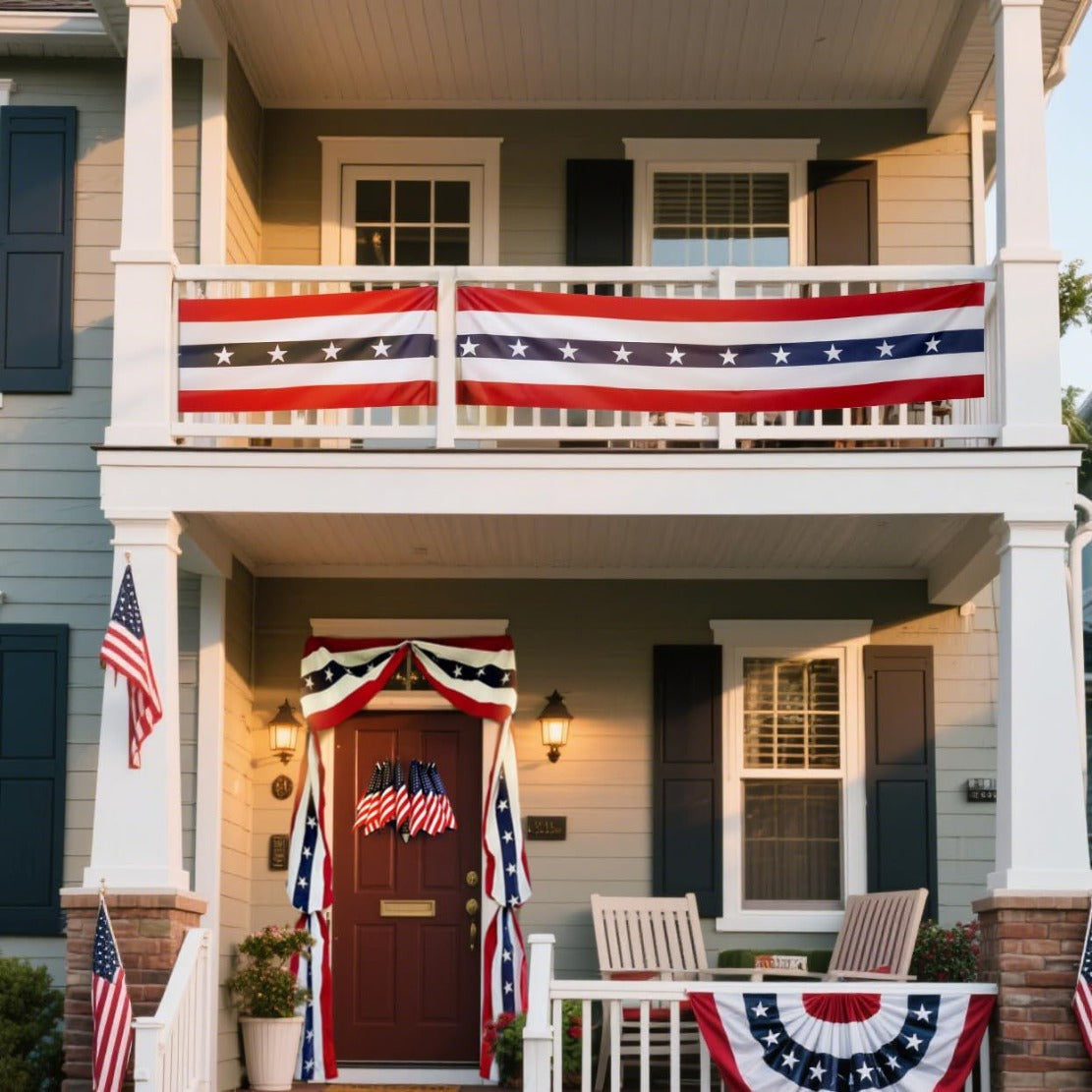 A 236 Inch American 250th Anniversary Flag, USA 250th Anniversary Banner, Independence Day Decoration